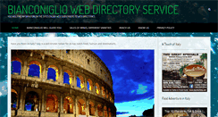 Desktop Screenshot of bianconiglio.info